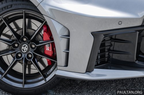 2025 Toyota GR Yaris facelift with 8AT in Malaysia – 300 PS, 0-100 km/h in 5.2s; RM10k more than 6MT