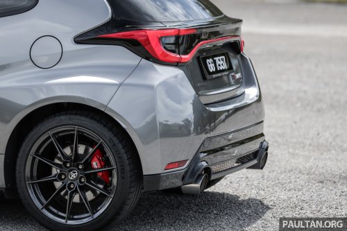 2025 Toyota GR Yaris facelift with 8AT in Malaysia – 300 PS, 0-100 km/h in 5.2s; RM10k more than 6MT