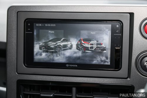 2025 Toyota GR Yaris facelift with 8AT in Malaysia – 300 PS, 0-100 km/h in 5.2s; RM10k more than 6MT