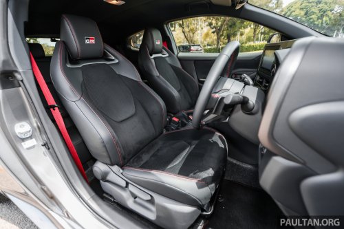 2025 Toyota GR Yaris facelift with 8AT in Malaysia – 300 PS, 0-100 km/h in 5.2s; RM10k more than 6MT