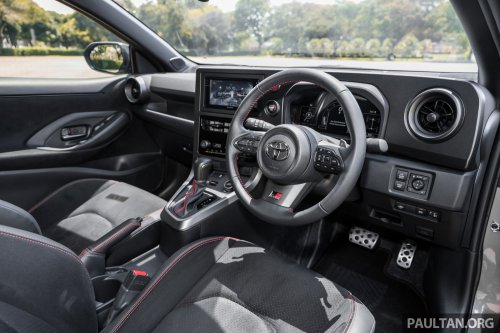 2025 Toyota GR Yaris facelift with 8AT in Malaysia – 300 PS, 0-100 km/h in 5.2s; RM10k more than 6MT