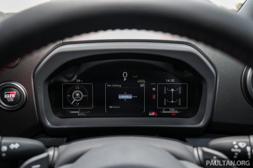 2025 Toyota GR Yaris facelift with 8AT in Malaysia – 300 PS, 0-100 km/h in 5.2s; RM10k more than 6MT