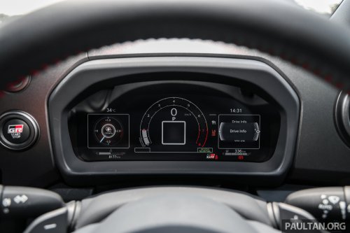 2025 Toyota GR Yaris facelift with 8AT in Malaysia – 300 PS, 0-100 km/h in 5.2s; RM10k more than 6MT