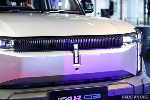 2025 iCaur 03 EV launched in Malaysia – up to 279 PS, 426 km NEDC; 2WD fr RM119,800, iWD at RM129,800