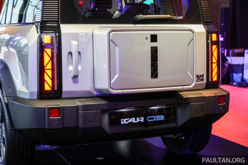 2025 iCaur 03 EV launched in Malaysia – up to 279 PS, 426 km NEDC; 2WD fr RM119,800, iWD at RM129,800