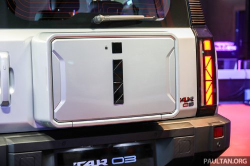 2025 iCaur 03 EV launched in Malaysia – up to 279 PS, 426 km NEDC; 2WD fr RM119,800, iWD at RM129,800