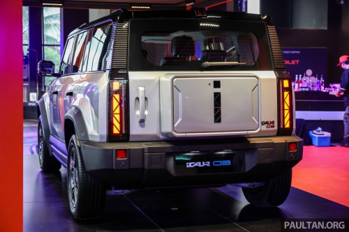 2025 iCaur 03 EV launched in Malaysia – up to 279 PS, 426 km NEDC; 2WD fr RM119,800, iWD at RM129,800