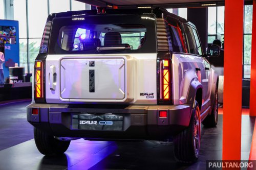 2025 iCaur 03 EV launched in Malaysia – up to 279 PS, 426 km NEDC; 2WD fr RM119,800, iWD at RM129,800