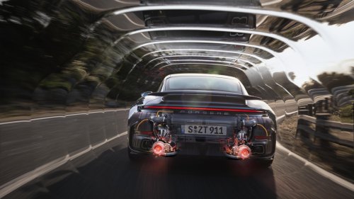 2026 Porsche 911 Turbo S – 992.2 range topper is most powerful 911 ever; 711 PS, 800 Nm T-Hybrid; 0-100 2.5s