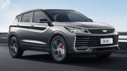 Proton, 2025 Proton X50 facelift spied with reduced front camo revealing clear look of Binyue L inspired face