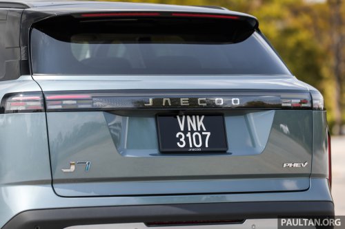 Jaecoo J7 PHEV – over 800 have been sold in Malaysia