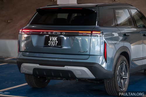 Jaecoo J7 PHEV – over 800 have been sold in Malaysia