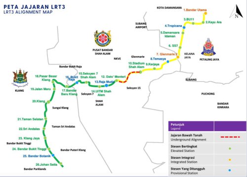 LRT3 Shah Alam Line will open by June 2026 – Loke