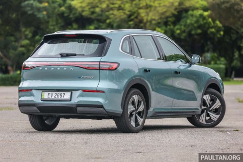 Proton eMas 7 sales reach 2,716 units for domestic and export, 863 sold in April – 1 bought every hour
