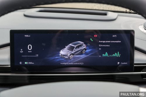 2025 Proton eMas 7 gets new Obsidian Black exterior, Alabaster White interior options, OTA Apple CarPlay