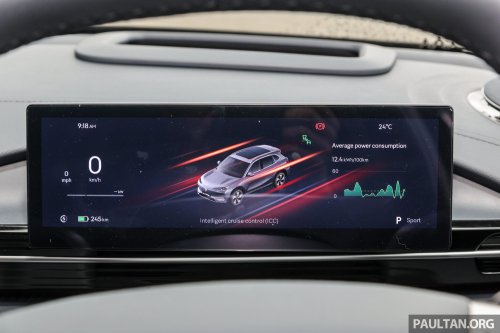 2025 Proton eMas 7 gets new Obsidian Black exterior, Alabaster White interior options, OTA Apple CarPlay