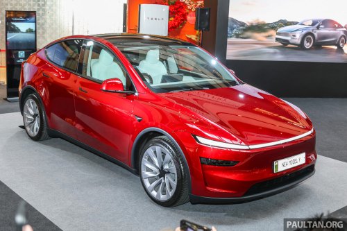 Tesla, Tesla Model Y Standard seen ahead of debut – more affordable variant with wheel covers, no front light bar