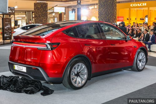 Tesla, Tesla Model Y Standard seen ahead of debut – more affordable variant with wheel covers, no front light bar