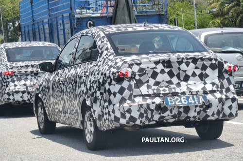 Proton Saga MC3 – new boot line for upcoming sedan?