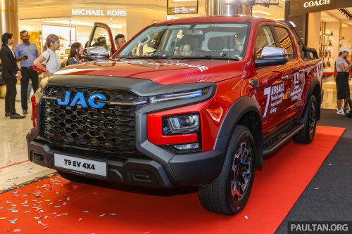 JAC, JAC T9 EV recognised as a pioneer in electric pick-up trucks by Malaysia Book of Records – 340 km range