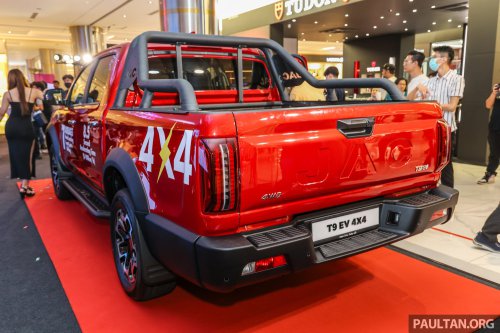 JAC T9 EV recognised as a pioneer in electric pick-up trucks by Malaysia Book of Records – 340 km range