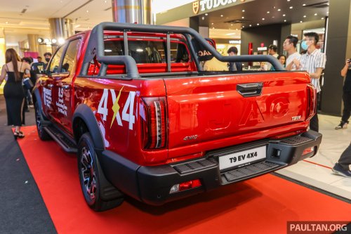 JAC, JAC T9 EV recognised as a pioneer in electric pick-up trucks by Malaysia Book of Records – 340 km range