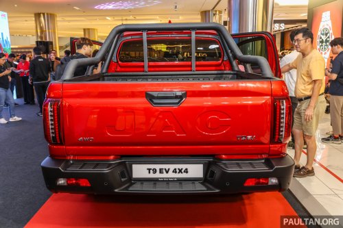 JAC, JAC T9 EV recognised as a pioneer in electric pick-up trucks by Malaysia Book of Records – 340 km range