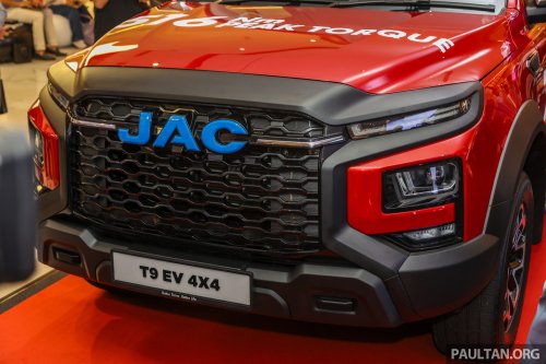 JAC T9 EV recognised as a pioneer in electric pick-up trucks by Malaysia Book of Records – 340 km range