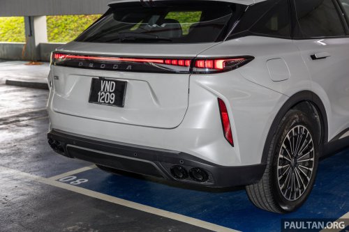 Omoda C9 Matte Black Limited Edition in Malaysia