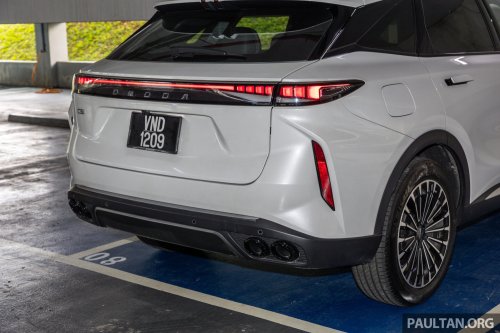 Omoda C9 Matte Black Limited Edition in Malaysia