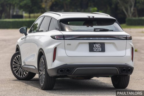 Omoda C9 Matte Black Limited Edition in Malaysia