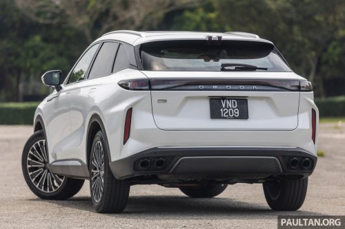 Omoda C9 Matte Black Limited Edition in Malaysia