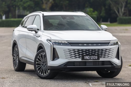 Omoda C9 Matte Black Limited Edition in Malaysia