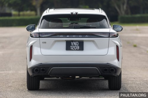 Omoda C9 Matte Black Limited Edition in Malaysia