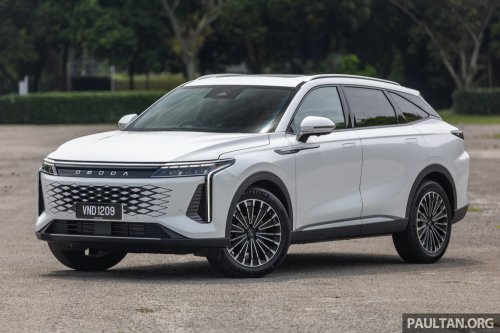 Omoda C9 Matte Black Limited Edition in Malaysia