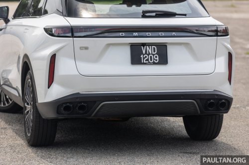 Omoda C9 Matte Black Limited Edition in Malaysia