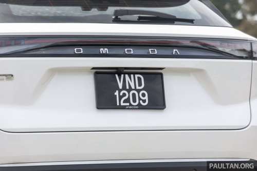 Omoda C9 Matte Black Limited Edition in Malaysia