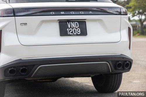 Omoda C9 Matte Black Limited Edition in Malaysia