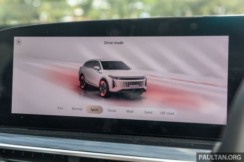 Omoda C9 Matte Black Limited Edition in Malaysia