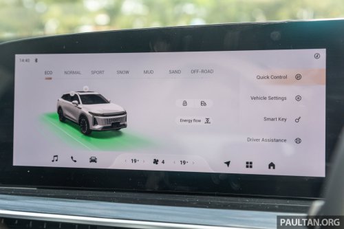 Omoda C9 Matte Black Limited Edition in Malaysia