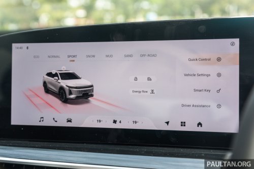 Omoda C9 Matte Black Limited Edition in Malaysia