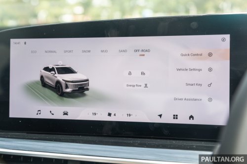 Omoda C9 Matte Black Limited Edition in Malaysia