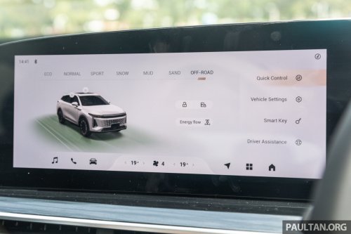 Omoda C9 Matte Black Limited Edition in Malaysia