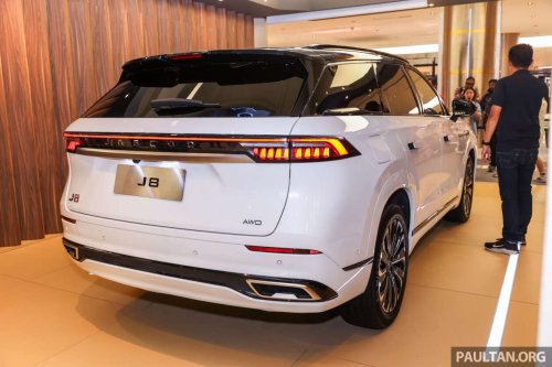 SUV, AWD, Jaecoo J8 launched in Malaysia – D-segment SUV, CKD, 2.0T, 5-seater 2WD and 6-seater AWD, fr RM179k