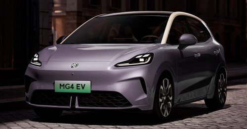 2025 MG4 gets rounded styling under pressure to improve China sales; semi-solid-state battery in Sept