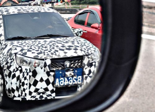 2025 Proton Saga MC3: pair of them spied on highway