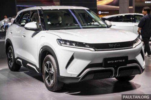 BYD Atto 2 coming to Malaysia – 51.1 kWh battery, up to 418 km range WLTP; registrations of interest open