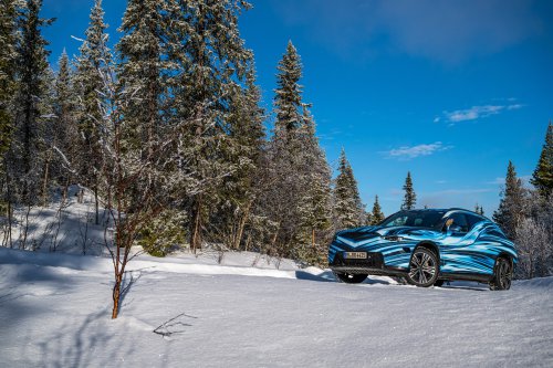 Mercedes-Benz GLC with EQ Technology teased with illuminated front grille – brand’s new design direction