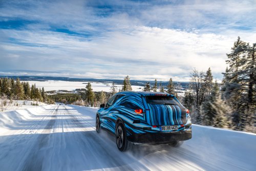 Mercedes-Benz GLC with EQ Technology teased with illuminated front grille – brand’s new design direction