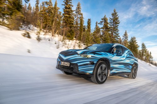 Mercedes-Benz GLC with EQ Technology teased with illuminated front grille – brand’s new design direction